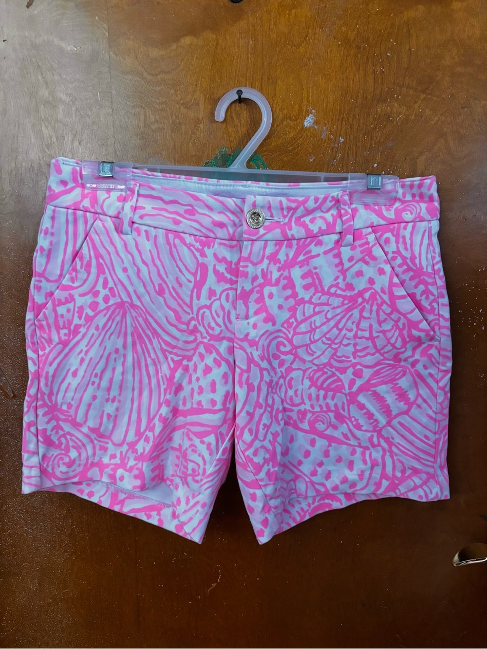 Lily Pulitzer pink shorts.  Size 2
